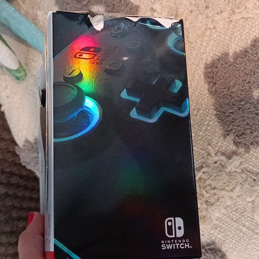 Spectra Nintendo switch wired remote NIB🖤🖤🖤 - Picture 6 of 7